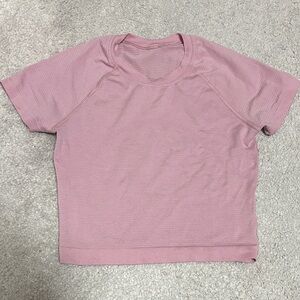 Lululemon swiftly tech cropped short sleeve